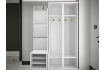 Dunvegan Highboard White - Oppbevaring - Skap - Oppbevaringsskap