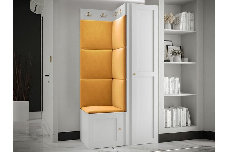 Dunvegan Highboard White - Oppbevaring - Skap - Oppbevaringsskap