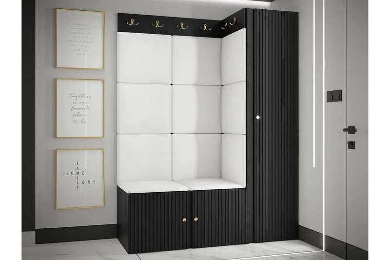 Dunvegan Highboard White - Oppbevaring - Skap - Oppbevaringsskap