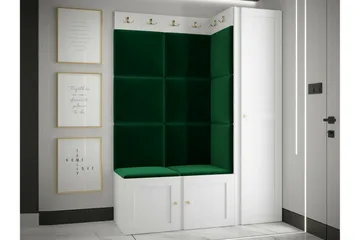 Dunvegan Highboard White - Oppbevaring - Skap - Oppbevaringsskap