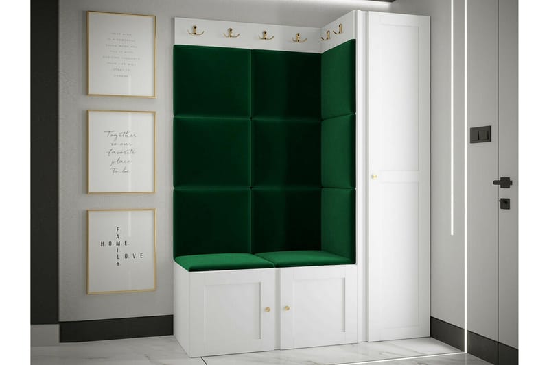 Dunvegan Highboard White - Oppbevaring - Skap - Oppbevaringsskap