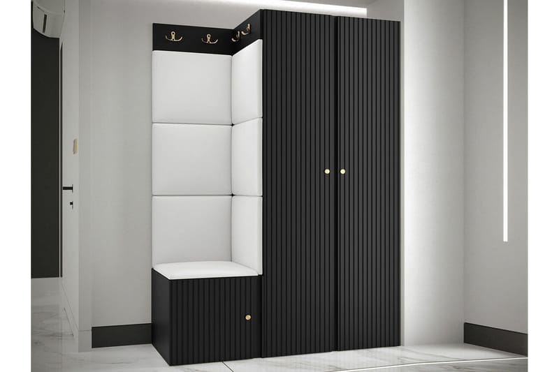 Dunvegan Highboard White - Oppbevaring - Skap - Oppbevaringsskap