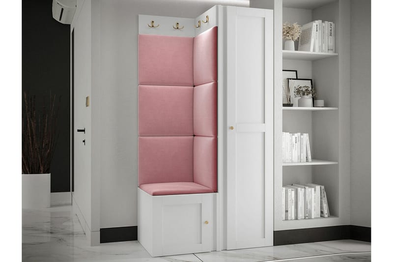 Dunvegan Highboard White - Oppbevaring - Skap - Oppbevaringsskap