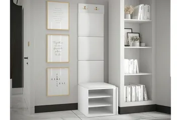 Dunvegan Highboard White - Oppbevaring - Skap - Oppbevaringsskap