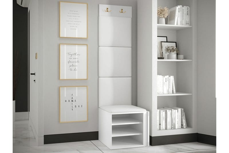 Dunvegan Highboard White - Oppbevaring - Skap - Oppbevaringsskap