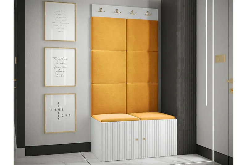 Dunvegan Highboard White - Oppbevaring - Skap - Oppbevaringsskap