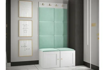 Dunvegan Highboard White - Oppbevaring - Skap - Oppbevaringsskap