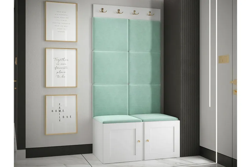 Dunvegan Highboard White - Oppbevaring - Skap - Oppbevaringsskap