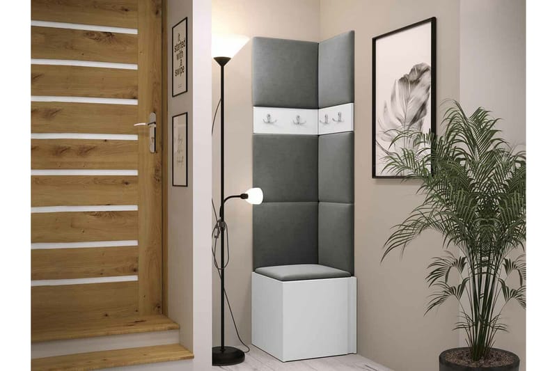 Dunvegan Highboard White - Oppbevaring - Skap - Oppbevaringsskap