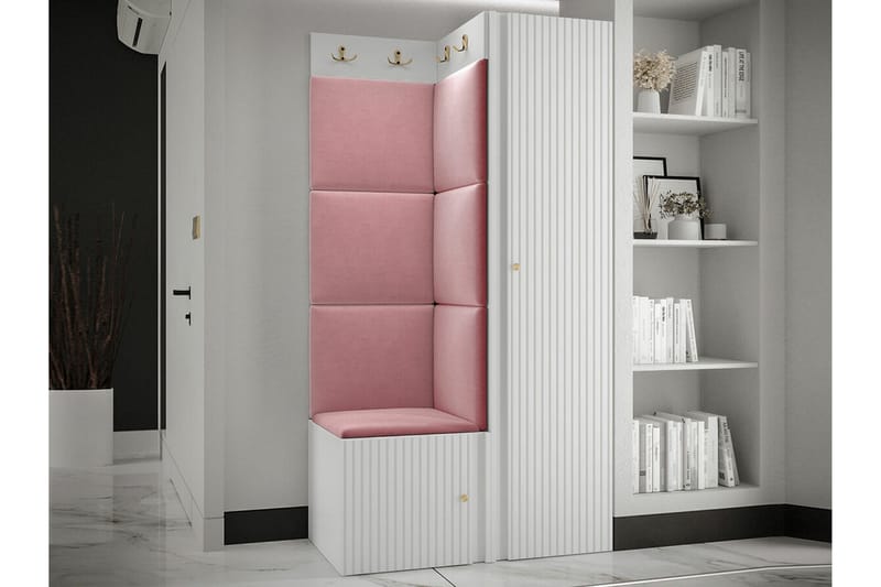 Dunvegan Highboard White - Oppbevaring - Skap - Oppbevaringsskap