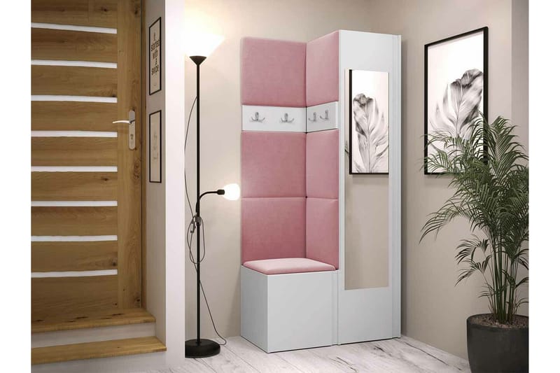 Dunvegan Highboard White - Oppbevaring - Skap - Oppbevaringsskap