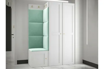 Dunvegan Highboard White - Oppbevaring - Skap - Oppbevaringsskap