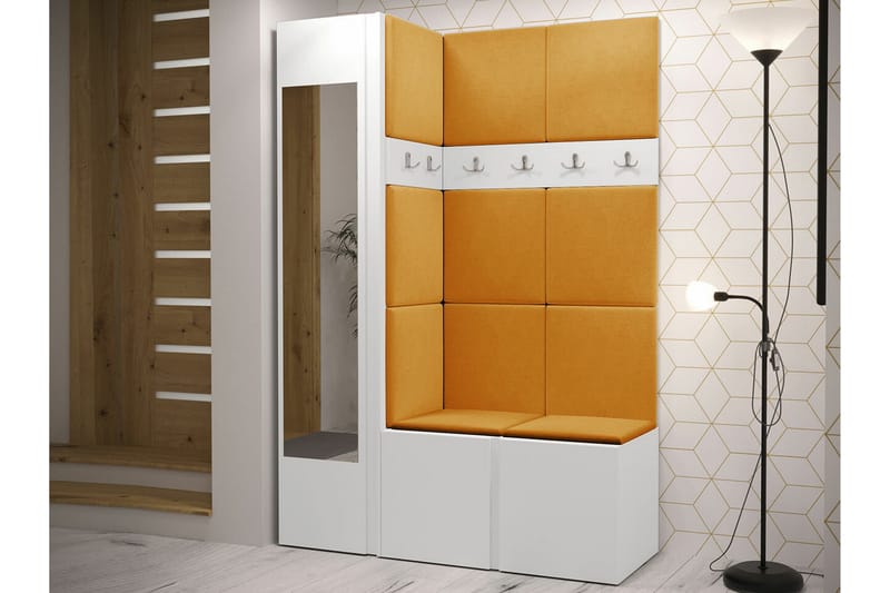 Dunvegan Highboard White - Oppbevaring - Skap - Oppbevaringsskap