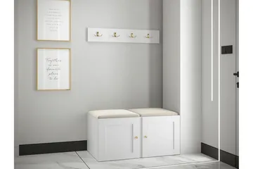 Dunvegan Highboard White - Oppbevaring - Skap - Oppbevaringsskap