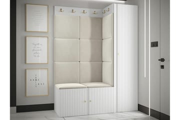 Dunvegan Highboard White - Oppbevaring - Skap - Oppbevaringsskap