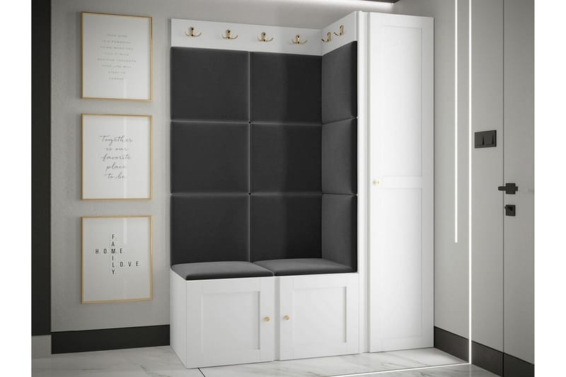 Dunvegan Highboard White - Oppbevaring - Skap - Oppbevaringsskap