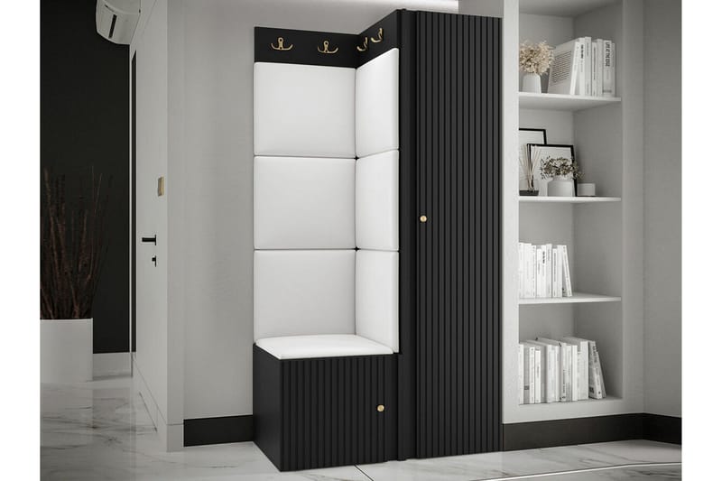 Dunvegan Highboard White - Oppbevaring - Skap - Oppbevaringsskap