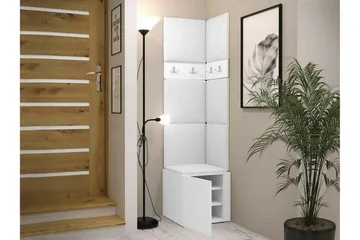 Dunvegan Highboard White - Oppbevaring - Skap - Oppbevaringsskap