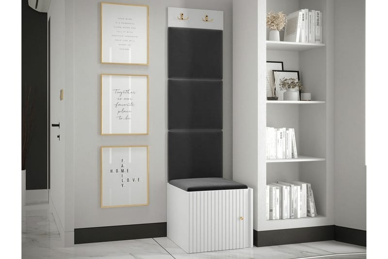 Dunvegan Highboard White - Oppbevaring - Skap - Oppbevaringsskap