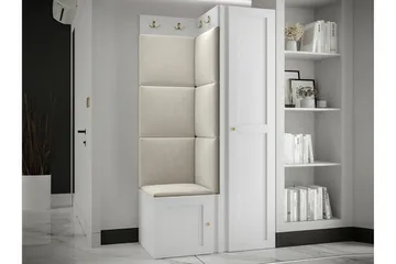 Dunvegan Highboard White - Oppbevaring - Skap - Oppbevaringsskap