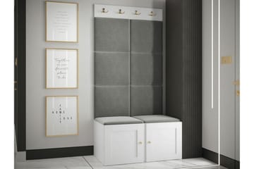 Dunvegan Highboard White - Oppbevaring - Skap - Oppbevaringsskap