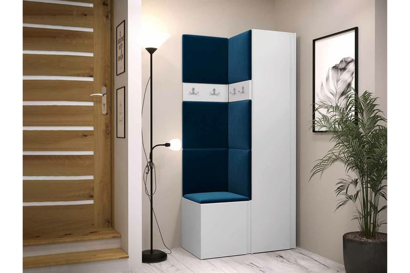 Dunvegan Highboard White - Oppbevaring - Skap - Oppbevaringsskap