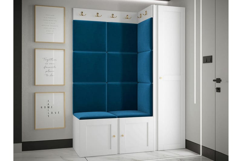 Dunvegan Highboard White - Oppbevaring - Skap - Oppbevaringsskap