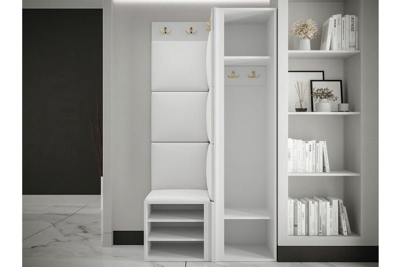 Dunvegan Highboard White - Oppbevaring - Skap - Oppbevaringsskap