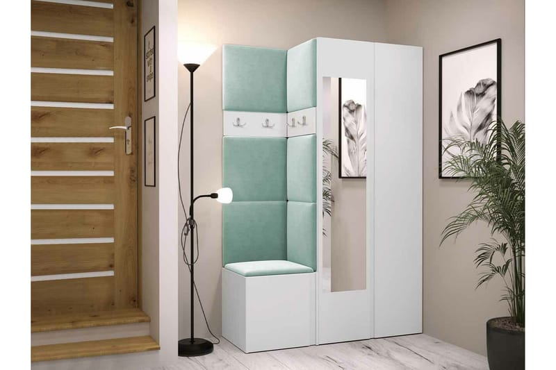 Dunvegan Highboard White - Oppbevaring - Skap - Oppbevaringsskap