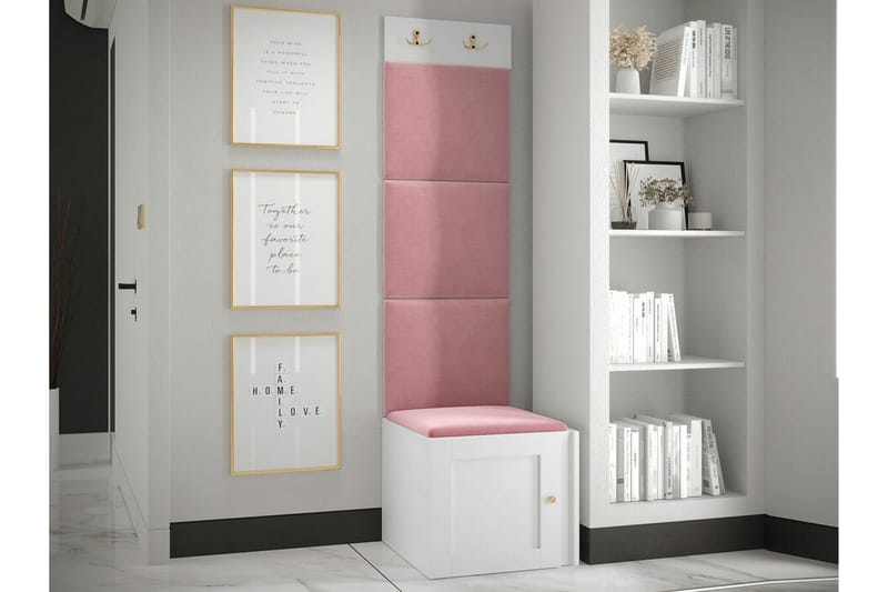 Dunvegan Highboard White - Oppbevaring - Skap - Oppbevaringsskap