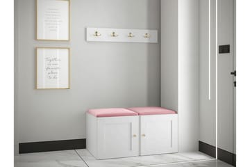 Dunvegan Highboard White - Oppbevaring - Skap - Oppbevaringsskap