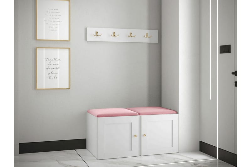 Dunvegan Highboard White - Oppbevaring - Skap - Oppbevaringsskap