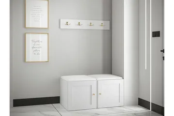 Dunvegan Highboard White - Oppbevaring - Skap - Oppbevaringsskap