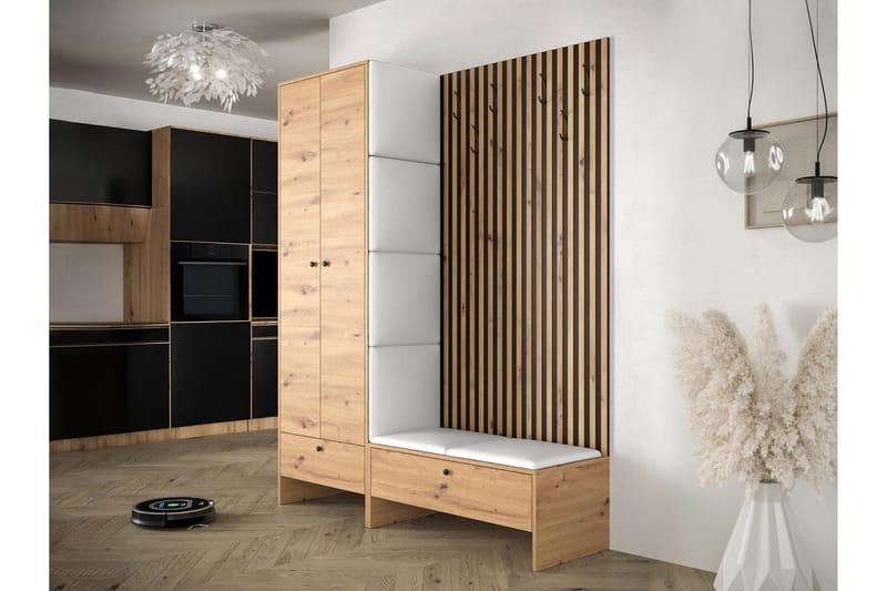 Dunvegan Highboard White - Oppbevaring - Skap - Oppbevaringsskap