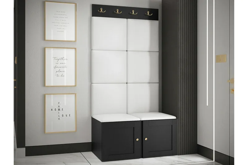 Dunvegan Highboard White - Oppbevaring - Skap - Oppbevaringsskap