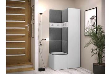 Dunvegan Highboard White - Oppbevaring - Skap - Oppbevaringsskap