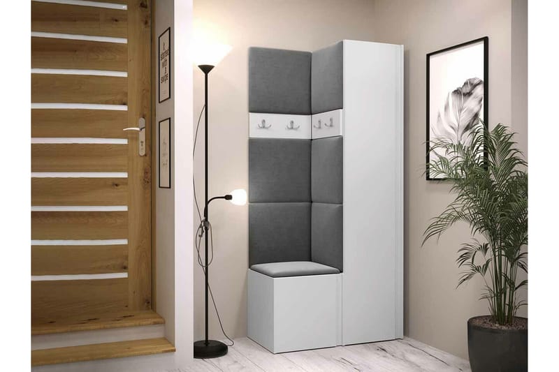 Dunvegan Highboard White - Oppbevaring - Skap - Oppbevaringsskap