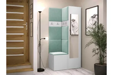 Dunvegan Highboard White - Oppbevaring - Skap - Oppbevaringsskap