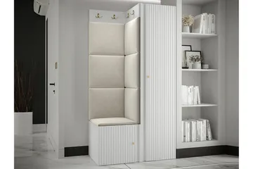 Dunvegan Highboard White - Oppbevaring - Skap - Oppbevaringsskap