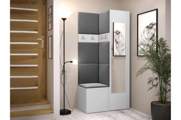 Dunvegan Highboard White - Oppbevaring - Skap - Oppbevaringsskap
