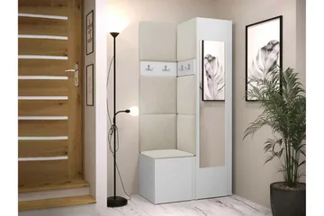 Dunvegan Highboard White - Oppbevaring - Skap - Oppbevaringsskap