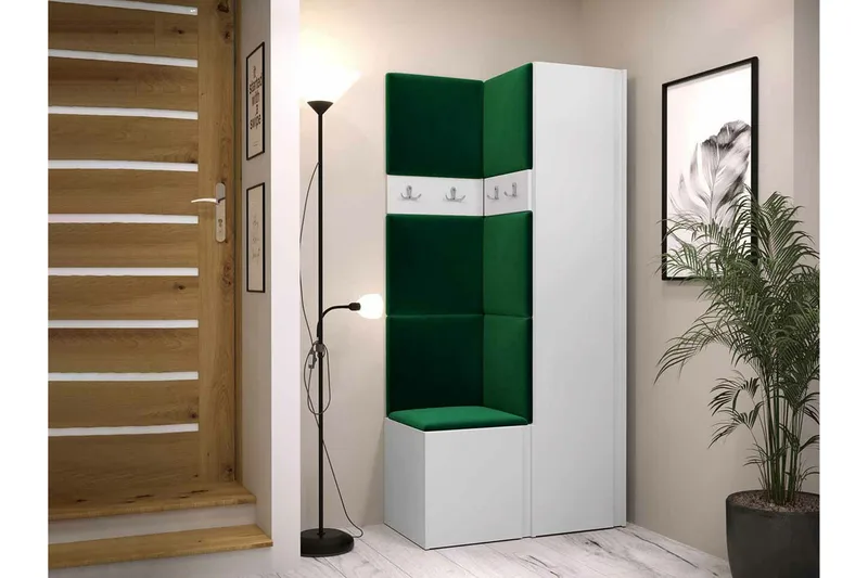 Dunvegan Highboard White - Oppbevaring - Skap - Oppbevaringsskap