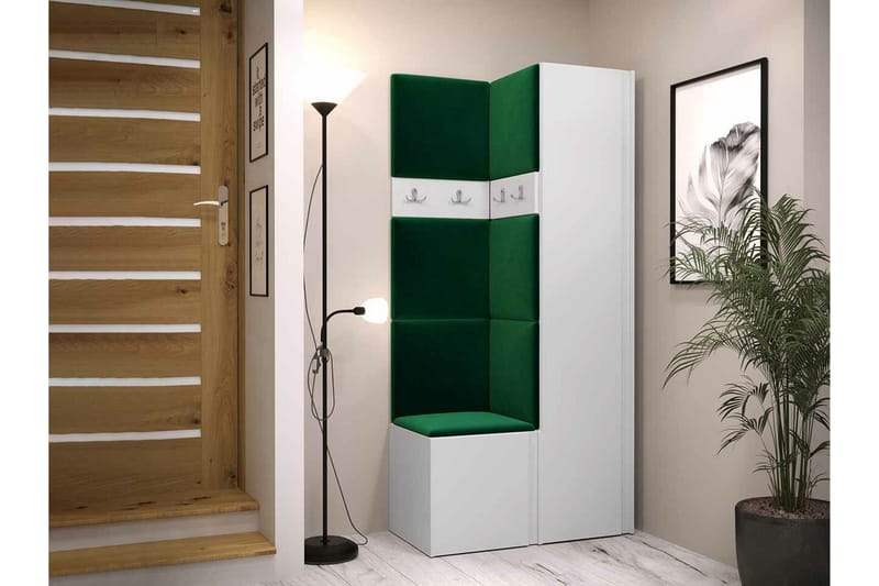 Dunvegan Highboard White - Oppbevaring - Skap - Oppbevaringsskap