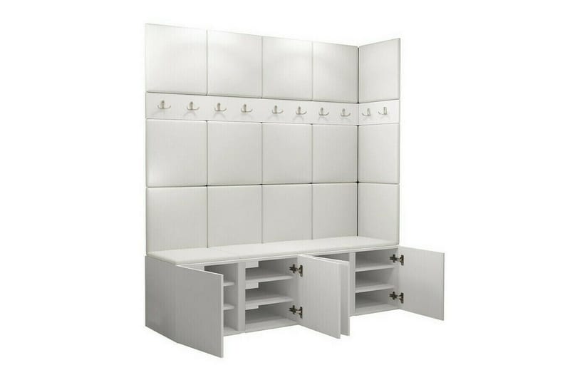 Dunvegan Highboard White - Oppbevaring - Skap - Oppbevaringsskap