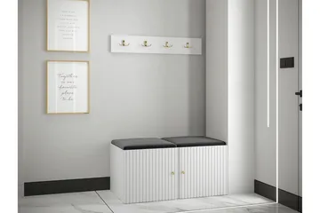 Dunvegan Highboard White - Oppbevaring - Skap - Oppbevaringsskap