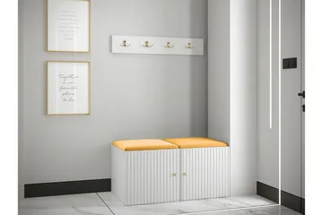 Dunvegan Highboard White - Oppbevaring - Skap - Oppbevaringsskap