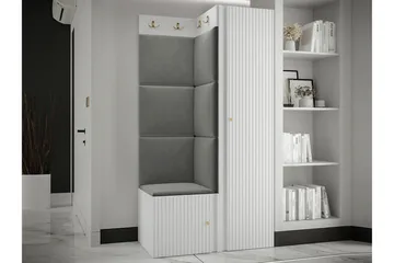 Dunvegan Highboard White - Oppbevaring - Skap - Oppbevaringsskap