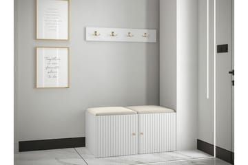 Dunvegan Highboard White - Oppbevaring - Skap - Oppbevaringsskap