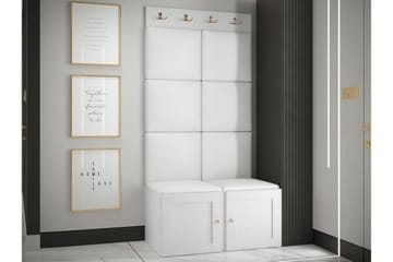 Dunvegan Highboard White - Oppbevaring - Skap - Oppbevaringsskap