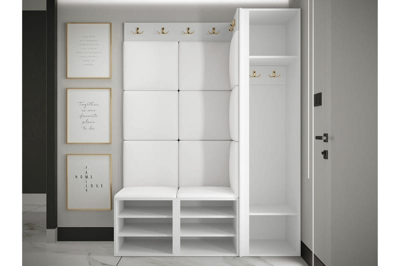 Dunvegan Highboard White - Oppbevaring - Skap - Oppbevaringsskap